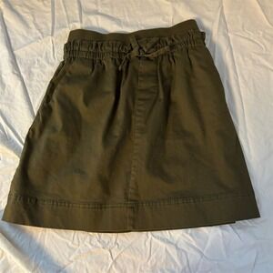 Habitual Girls Size 16 Green Skirt with Knot‎ Front
